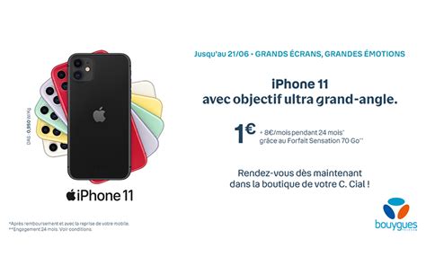 bouygues offre iphone